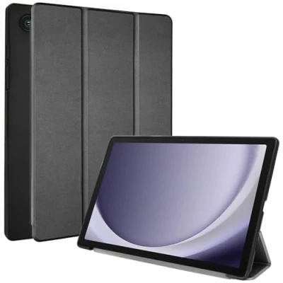 Image of TECHGEAR Smart Case for Samsung Galaxy Tab A9 Plus 11&quot; 2023 Release (SM X210 / SM X215) PU Leather Slim Tri fold Stand Cover with Corner Protection [Auto Wake/Sleep] Grey
