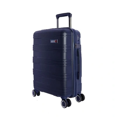 Image of Coronel Tapioca Cabin Travel Suitcases Suitcase 55 x 40 20 Sturdy Trolley Luggage for Aircraft with 4 360º Wheels and Lock, Navy, 55x40x20 cm,