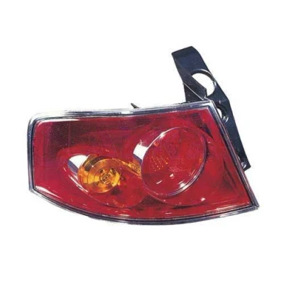 Image of 6L6945111 Rear light ALKAR 2205802 Left Outer section P21W Orange without bulb holder SEAT: Ibiza 3