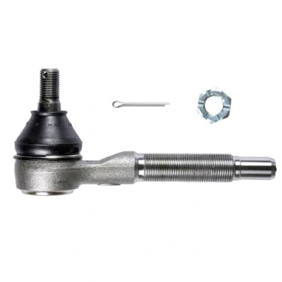Image of 48570VB025, D8570VS40A Track rod end BLUE PRINT ADN187117 Front Axle Left with crown nut NISSAN: Patrol GR 5 SUV
