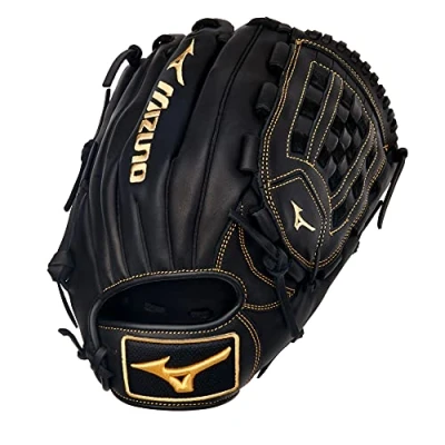 Image of Mizuno GMVP1200P4 MVP Prime Pitcher/Outfield Baseball Glove 12&quot;, Arched Tartan Web, Right Hand Throw