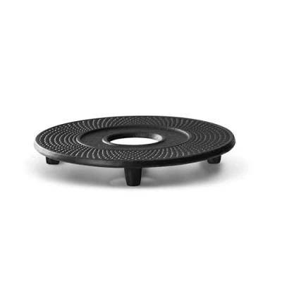 Image of Bredemeijer Coaster Jang, black, Cast Iron, 13.4 x 13.4x 1.8 cm