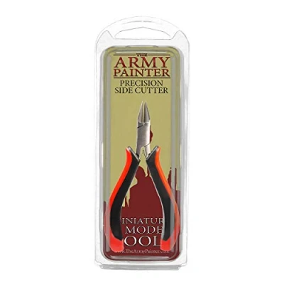 Image of The Army Painter Hobby Tools Precision Side Cutter, Stainless Steel Flush Snips, for Plastic, Resin and Metal Miniatures, Tabletop Wargaming Roleplaying DND Mini Figures