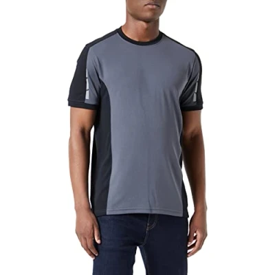 Image of Dickies T Shirt for Men, Pro Tee, UPF 45+ Temp iQ Sun Protection, Black, S