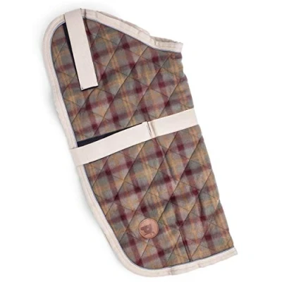 Image of Petface Checker Quilted Dog Coat, 40 cm