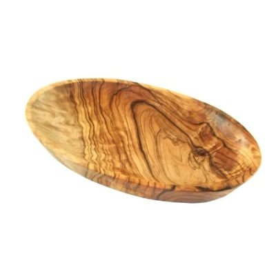 Image of D.O.M. Oval Bowl Made of Olive Wood 18cm