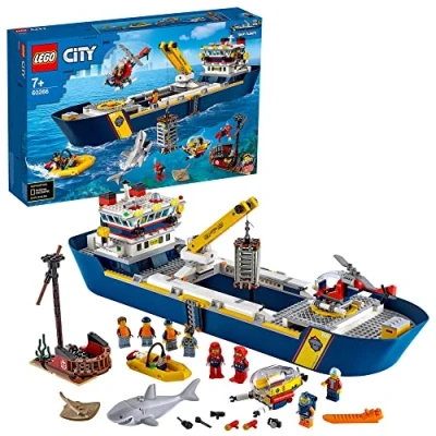 Image of LEGO 60266 City Oceans Ocean Exploration Ship