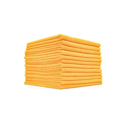 Image of The Rag Company,The Edgeless Pearl,Professional Microfiber Detailing Towel for Ceramic Coating Leveling and Sealant Removal, Orange (12 Pack)The Company, Pack)