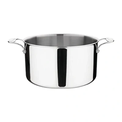 Image of Vogue Tri Wall Stew Pan 9.5Ltr/155X280 Stainless Steel Cooking Pot Kitchen