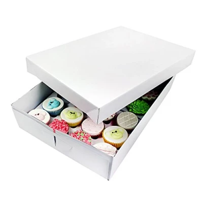 Image of PME Cupcake Box for 24 Cakes, White, 43 x 31 9 cm