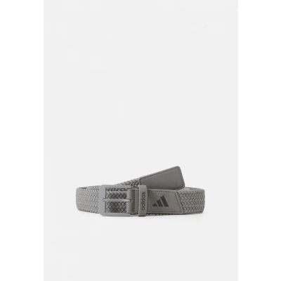Image of adidas Men&#039;s Braided Stretch Belt S/M grey three