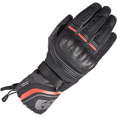 Image of Oxford GM2011032XL Montreal 4.0 Dry2Dry Motorcycle Gloves XXL Black Grey Red