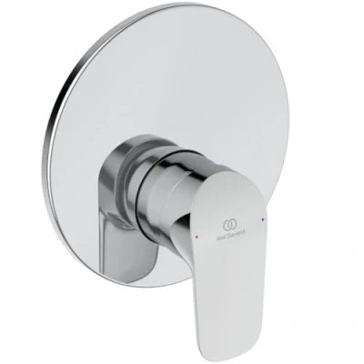 Image of Ideal Standard Ceraflex, Built in Bath or Shower Mixer, One Way, External Parts, Chrome