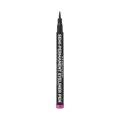 Image of Stargazer Semi Permanent Vegan Eye Liner 6. Up To 24 Hour Strong Burgundy Brown Water Proof In A Fine Line Pen.