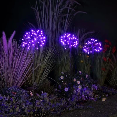 Image of Noma Lilac Firework Lights, Connectable (Set of 3)