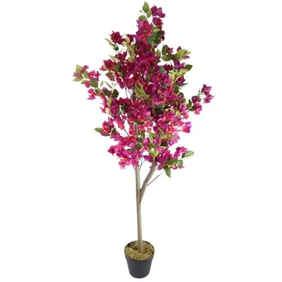 Image of 150cm Artificial Pink Bougainvillea Tree