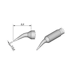 Image of Jbc C210002 Soldering Tip for T210 Spitz
