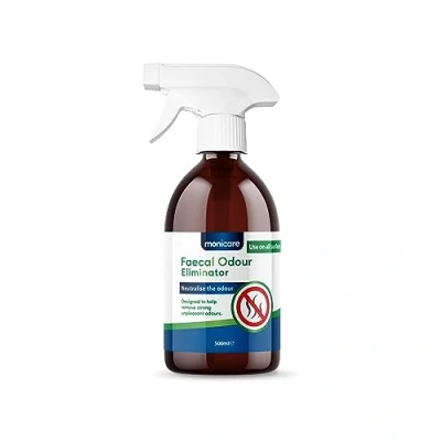 Image of Monicare Faecal Odour Eliminator Deodoriser Spray Tough on Bad Smells 500ml