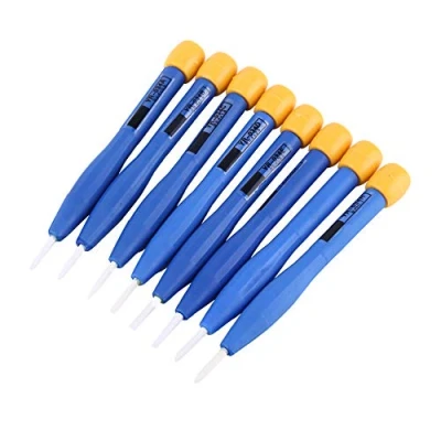 Image of Fdit 8pcs Screwdriver Set Precision Adjustable Frequency Anti Static Plastic Ceramic Home Handheld Tools