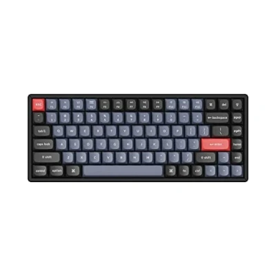 Image of KEYCHRON K2 Pro Wireless Mechanical Keyboard, Wired Bluetooth Keyboard with RGB Backlight, Aluminium Frame, Hot Swappable, Red Switches for Mac Windows