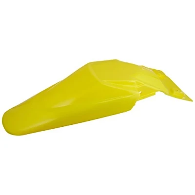 Image of Polisport Suzuki Rear Fender RM 65 2003 2005 Kawasaki KX 2000 2022, Yellow Motocross4u