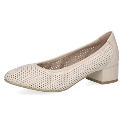 Image of CAPRICE Women&#039; 9 22501 42 Pump, Cream Perlato, 8 UK