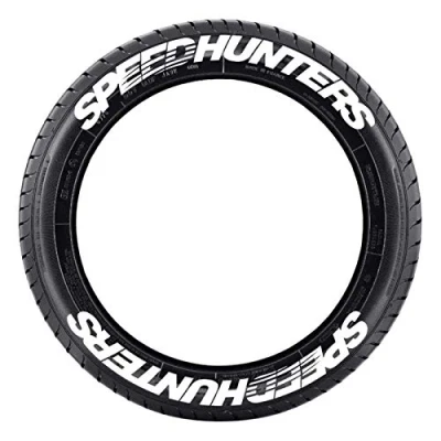 Image of Car Tire Stickers, 3D Decals Wheel Stickers Kits Personalized Styling Label Personalized, Universal Tyre Lettering (A)