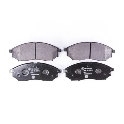 Image of 7766D888 Brake pad set HELLA 8DB 355 013 141 with acoustic wear warning accessories NISSAN: Qashqai / Qashqai+2 I, NP300 Navara Pickup