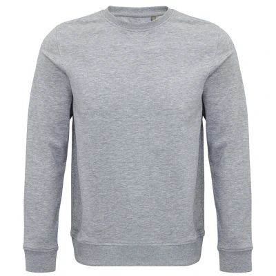 Image of SOLS Unisex Adult Comet Organic Sweatshirt (Grey Marl) Size Medium
