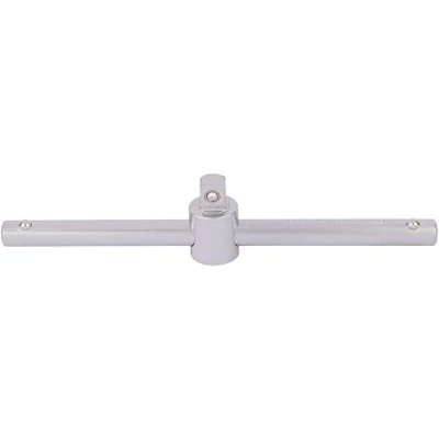 Image of Draper Satin Chrome Sliding T Bar, 3/8&quot; Sq. Dr.