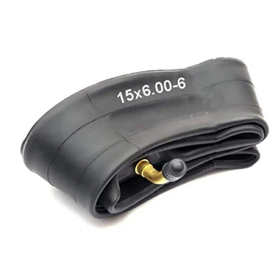 Image of Inner Tube 15x6.00 6 Bent Valve Ride On Lawnmower