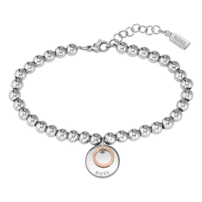 Image of BOSS Jewelry Women&#039;s MEDALLION Collection Chain Bracelet 1580227