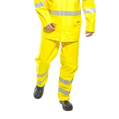 Image of Portwest Sealtex Flame Hi Vis Trouser Yellow 3XL