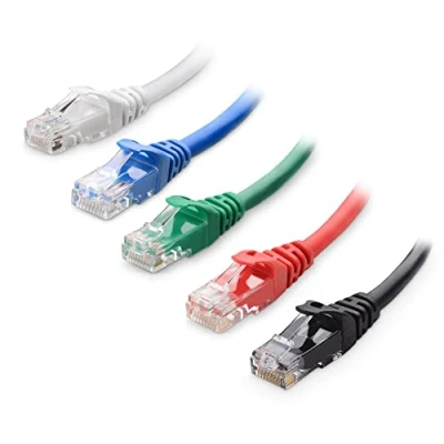 Image of Cable Matters 5 Color Combo 10Gbps Snagless Cat6 Ethernet (Cat6 Cable/Cat 6 Cable) 2.1m