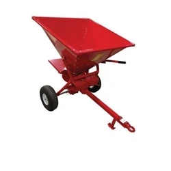 Image of Towable Broadcast Salt Spreader Red 128L/160kg 412041