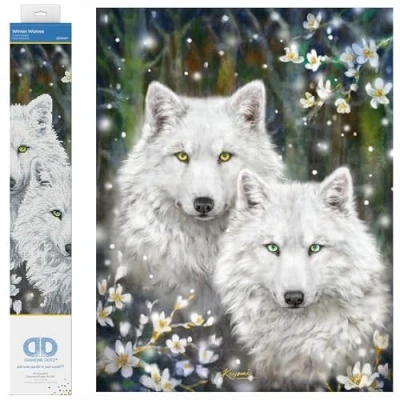 Image of DIAMOND DOTZ Painting Kit: Intermediate, DD12, Wax, Colourful, 51 x 66cm