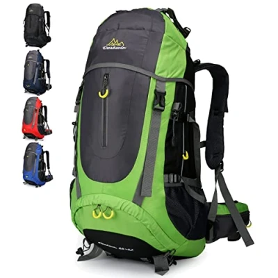 Image of Doshwin 70L Backpack Trekking Camping Travel Hiking Large Rucksack for Men Women (Green)