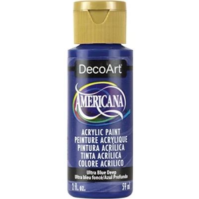 Image of Deco Art Dp Americana Acrylic Multi Purpose Paint, Ultra Blue, 59 ml (Pack of 1)