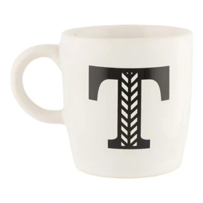 Image of FabFinds Hugga Mug with Initials Classic Ceramic Large Gift Coffee Cups 330ml (T)