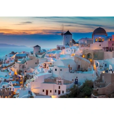 Image of Ravensburger 12000663 Santorini 1000 pieces jigsaw puzzle for adults and kids age 14 years up, Greece