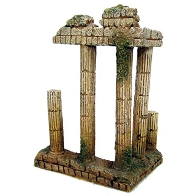 Image of WAVE Greek Column Aquarium Ornament
