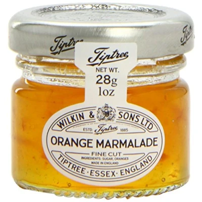 Image of Tiptree Fine Cut Orange Marmalade Portions Pots Pack 72x28gram