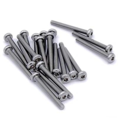 Image of M8 (8mm x 30mm) TX Pan Machine Screw (Bolt) Stainless Steel (A2) (Pack of 10)