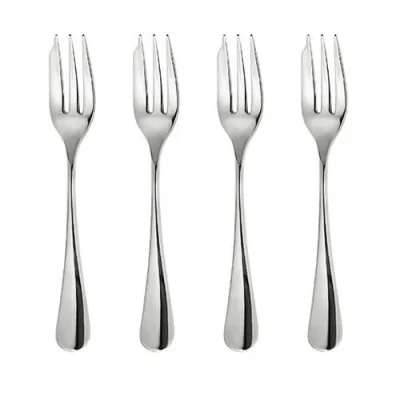 Image of Robert Welch Malvern Bright Pastry Fork 4 Piece Set