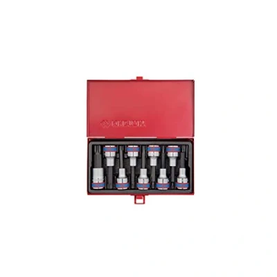 Image of KING TONY 4119PR Torx Head Bit Socket, 1/2 inch, Set of 9