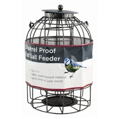 Image of Squirrel Proof Metal Fatball Bird Feeder By Redwood