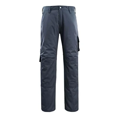 Image of MACMICHAEL 14379 850 Workwear Trousers with Kneepad Pockets Dark Navy L35W42.5