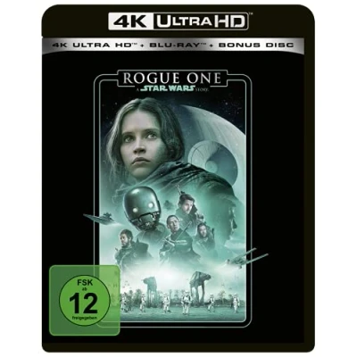 Image of Rogue One: A Star Wars Story Line Look 2020 (4K Ultra HD) (+ Blu ray 2D) Bonus Disc) [2016]