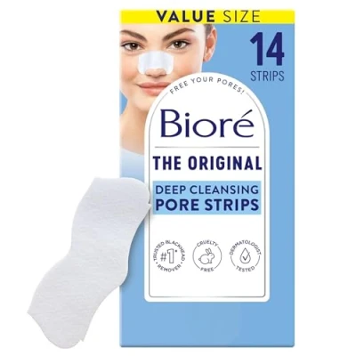 Image of Biore Deep Cleansing Pore Strips For Nose 14 Ea