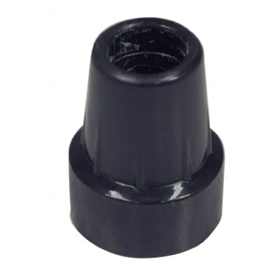 Image of Aidapt Replacement Walking Stick Ferrule Black (Eligible for VAT relief in the UK)
